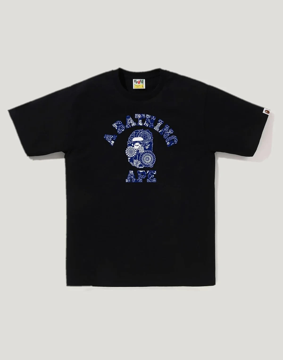 Men's Cotton Graphic T-Shirt - Black Navy