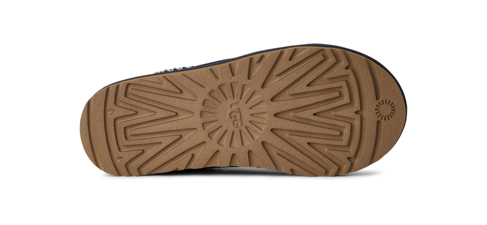 Women's Suede Sheepskin Slipper - Moonlight
