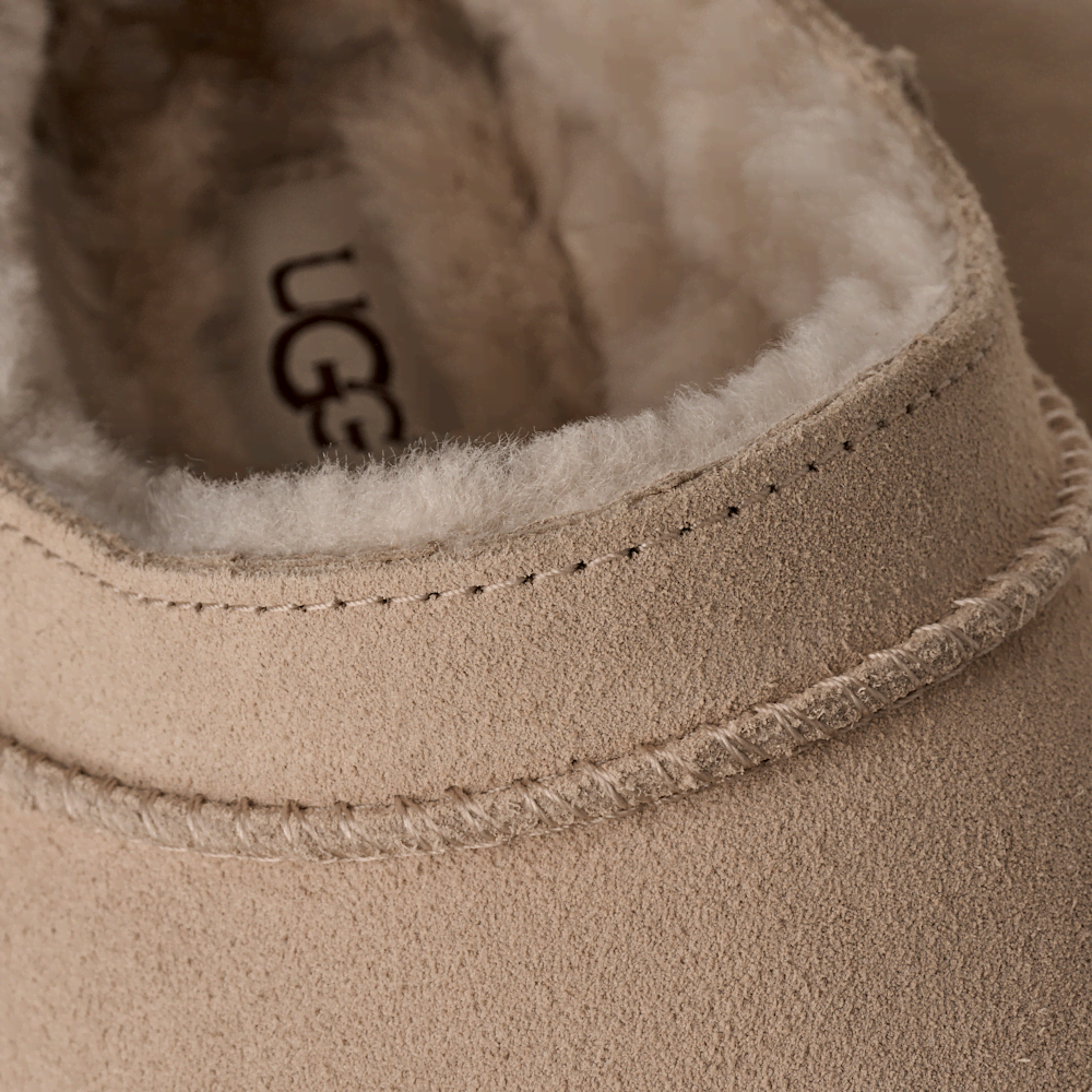 Women's Suede Micro Boot - Sand