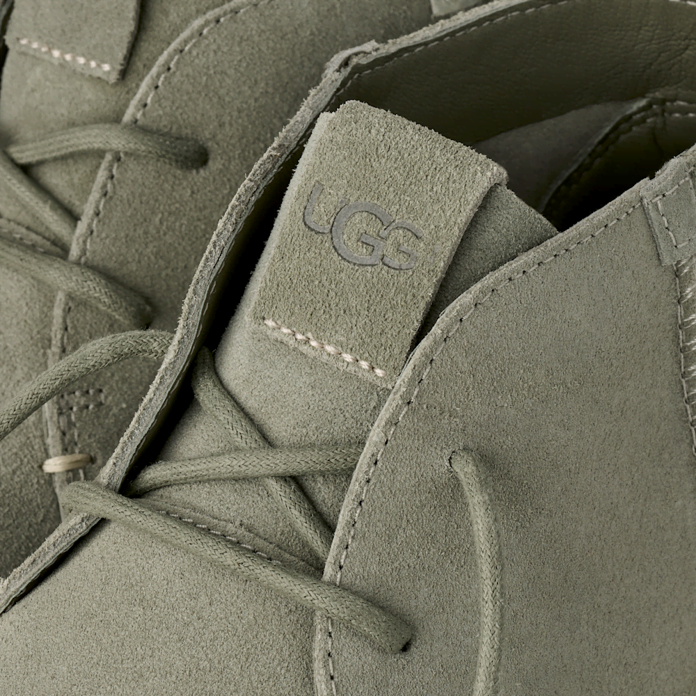 Women's Leather Lace-Up Boot - Sand