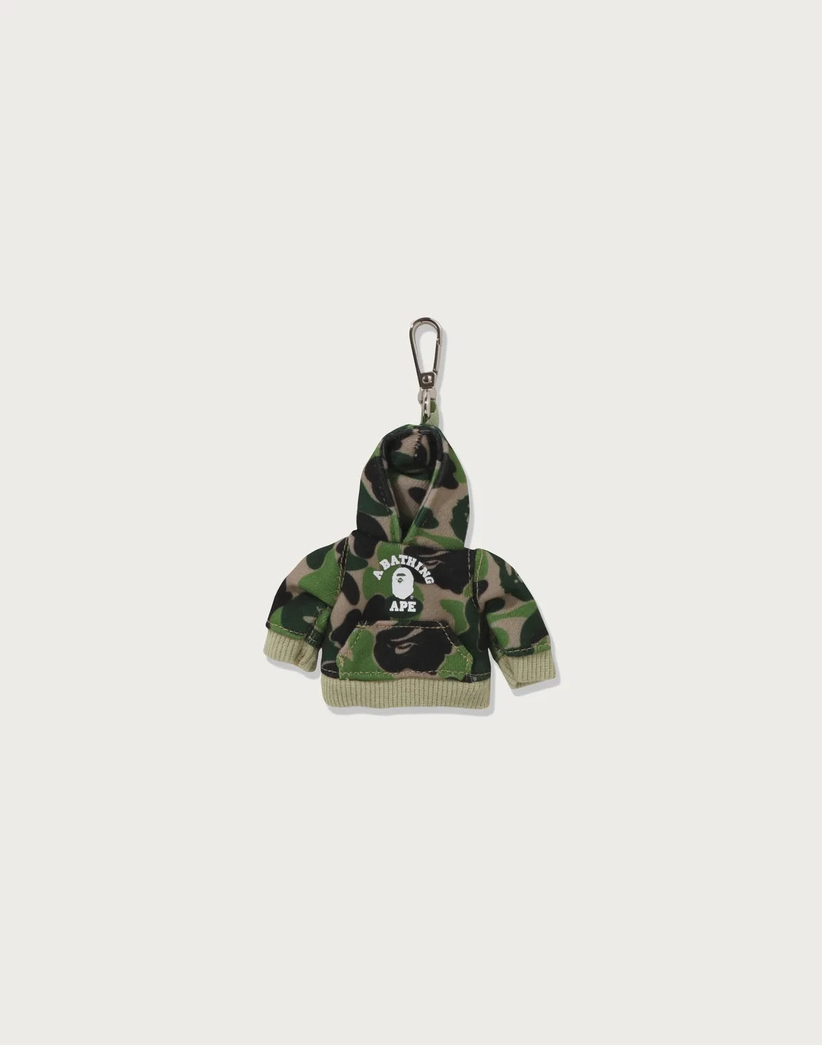Mini Hoodie Keychain - Blue Camouflage