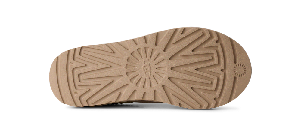 Women's Suede Sheepskin Slipper - Moonlight
