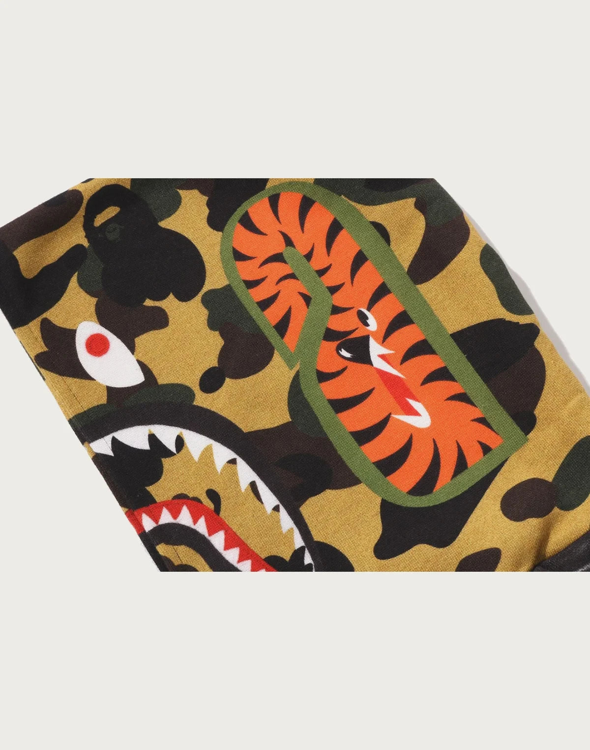 Kids' Jacket-Print Animal Graphic Hoodie - Black