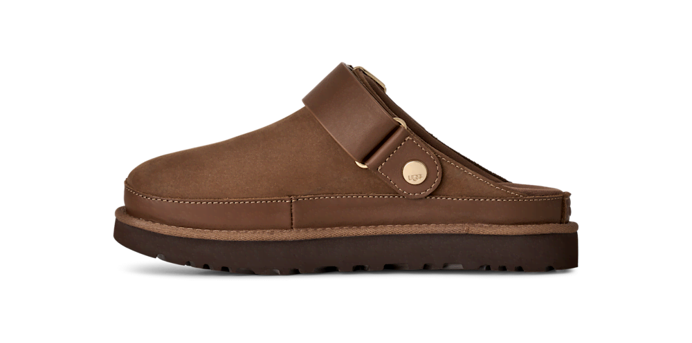 Women's Nubuck Convertible Clog - Mustard