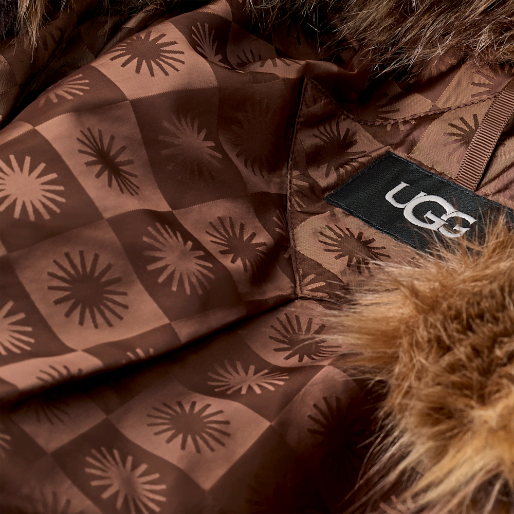 Women's Relaxed Faux Fur Toggle Jacket
