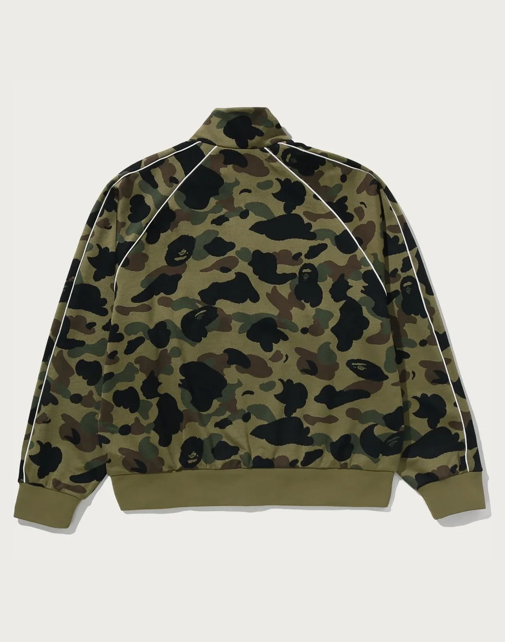 Men's Relaxed Camo Track Jacket - Green