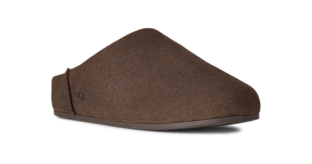 Women's Water-Resistant Suede Slip-On - Black
