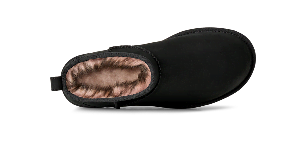 Women's Nubuck Mini Boot - Dark Chestnut