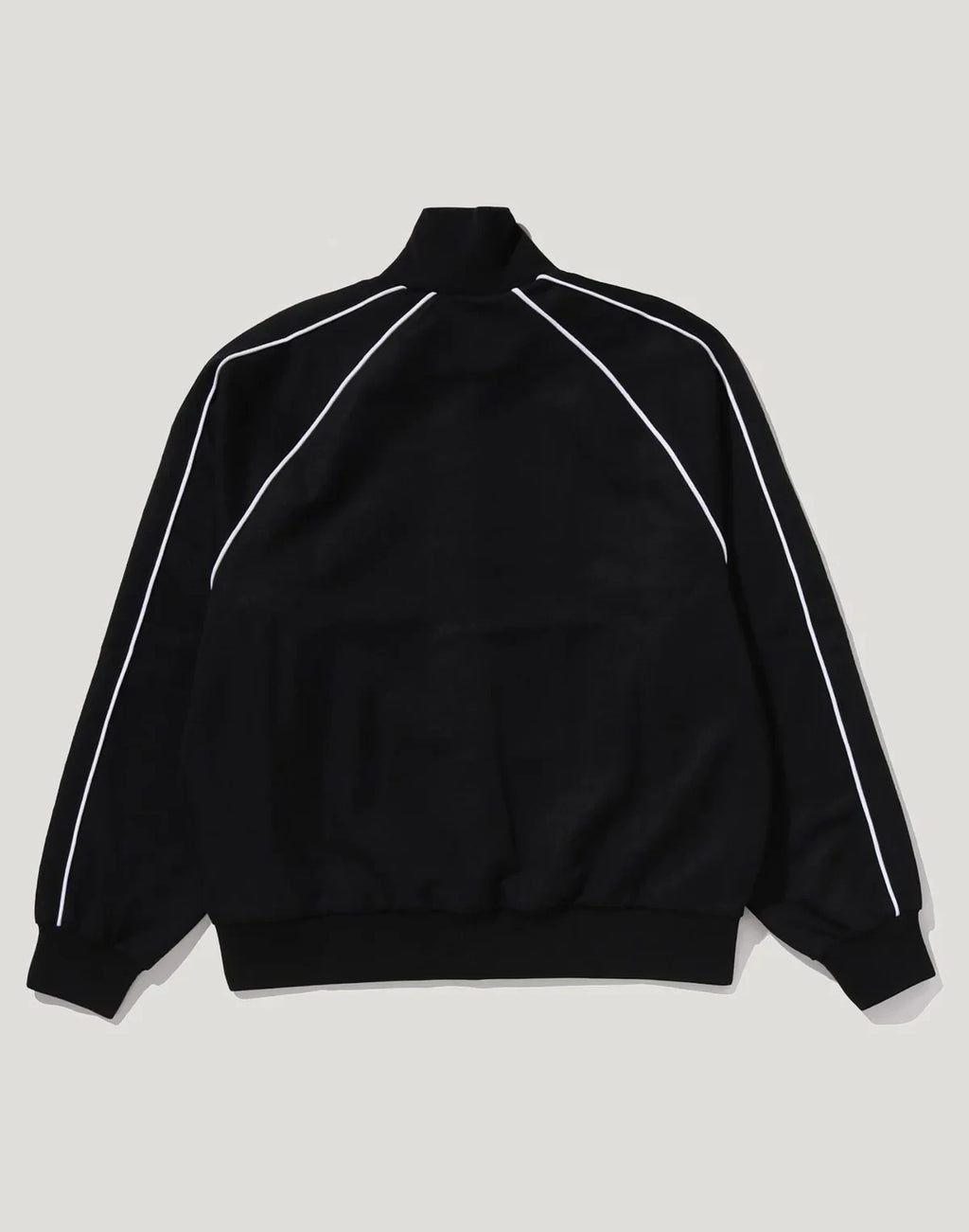 Men's Relaxed Jacquard Track Jacket - Brown