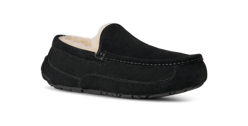 Men's Suede Indoor Outdoor Slipper - Grey