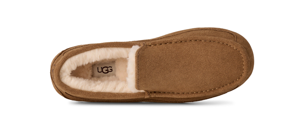 Men's Suede Indoor Outdoor Slipper - Grey