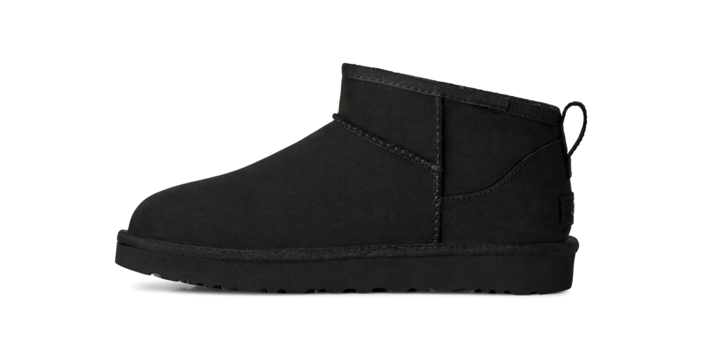 Women's Nubuck Mini Boot - Dark Chestnut