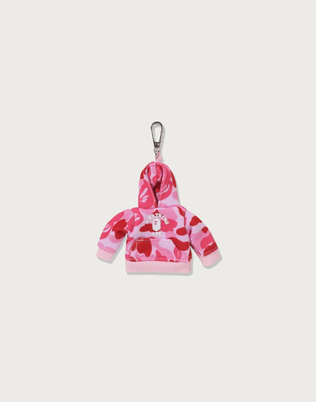 Mini Hoodie Keychain - Blue Camouflage