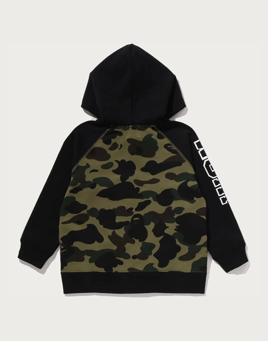 Kids' Camouflage Patch Pullover Hoodie - Yellow