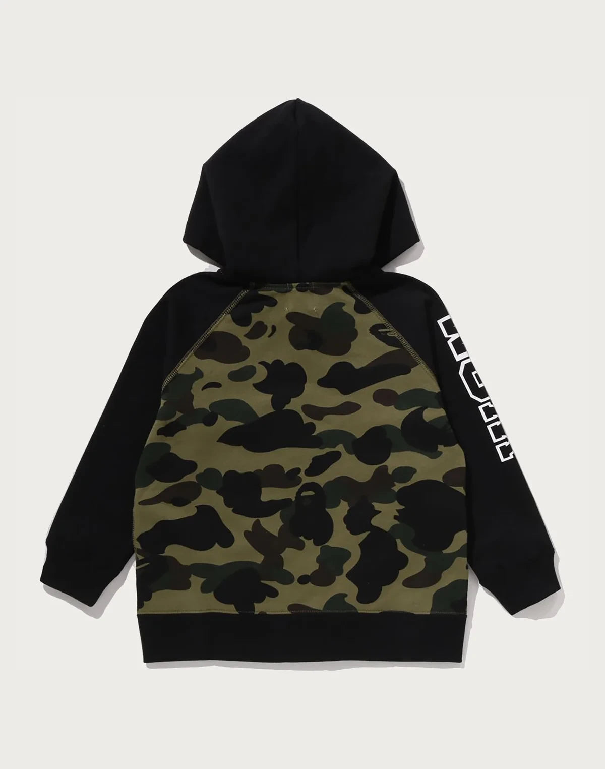 Kids' Camouflage Patch Pullover Hoodie - Yellow