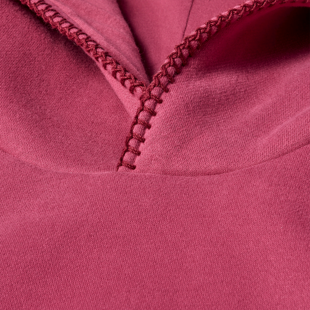 Women's Oversized Fleece Hoodie - Chestnut