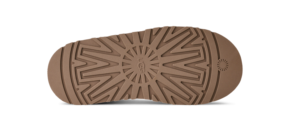 Women's Suede Platform Slipper - Bronze