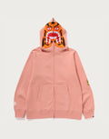 Men's Animal Graphic Full-Zip Hoodie - Black