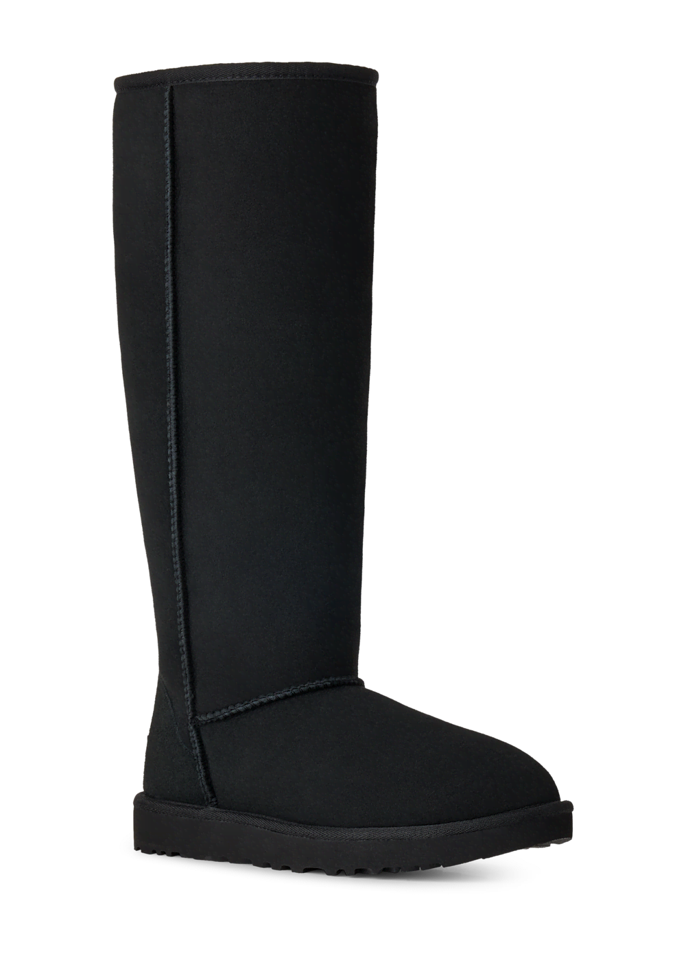 Women's Sheepskin Ultra Tall Boot - Black
