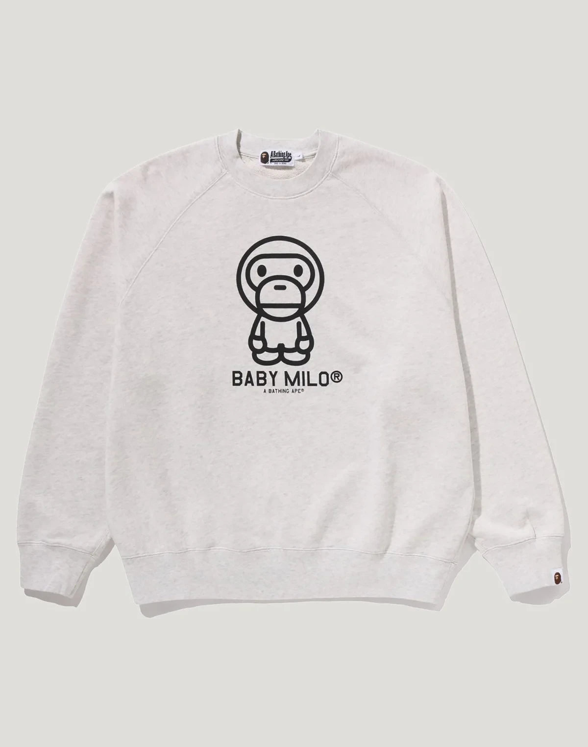 Men's Washed Graphic Crewneck Sweatshirt - Blue