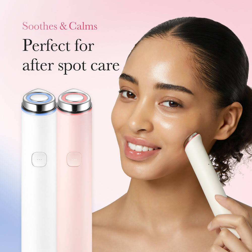 White Portable Facial Care Wand