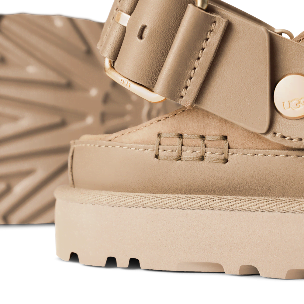 Women's Nubuck Convertible Clog - Mustard