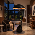 Modern Designer Floor Lamp With Mushroom Inspired Design For Living Room
