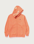 Relaxed Full-Zip Cotton Hoodie - Black