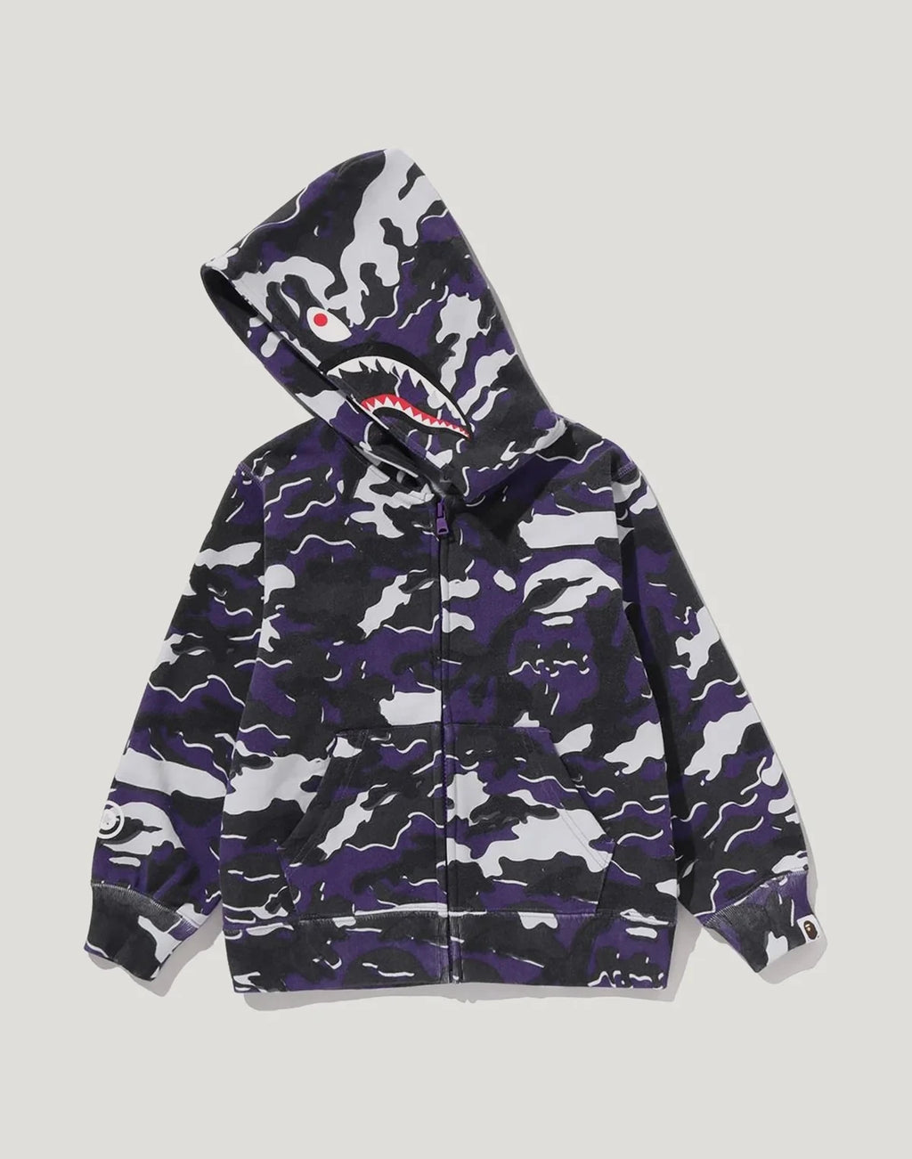 Kids' Woodland Animal Graphic Zip Hoodie - Green