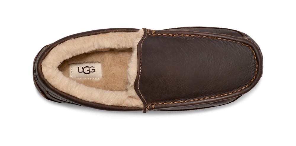 Men's Leather Indoor Outdoor Slipper