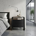Contemporary Soft Open Frame Nightstand For Bedroom