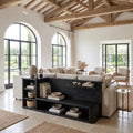 Modern Storage Console Cabinet For Open Living Space