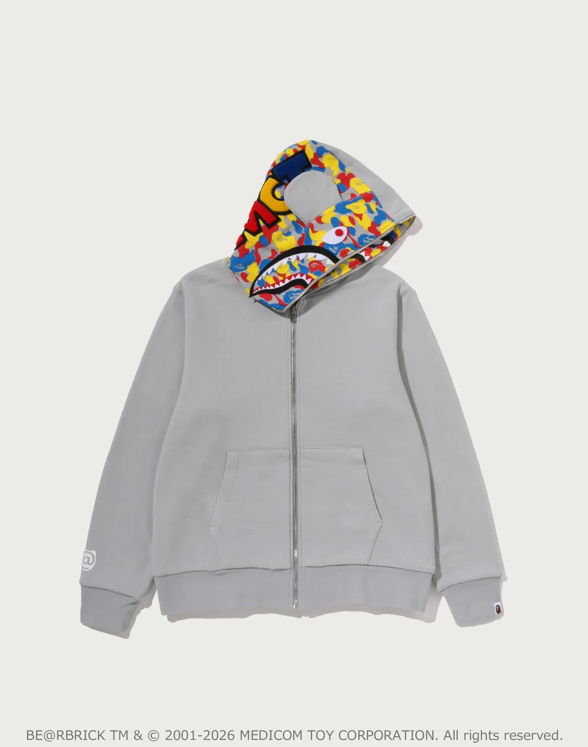 Reversible Full-Zip Graphic Hoodie - Multi
