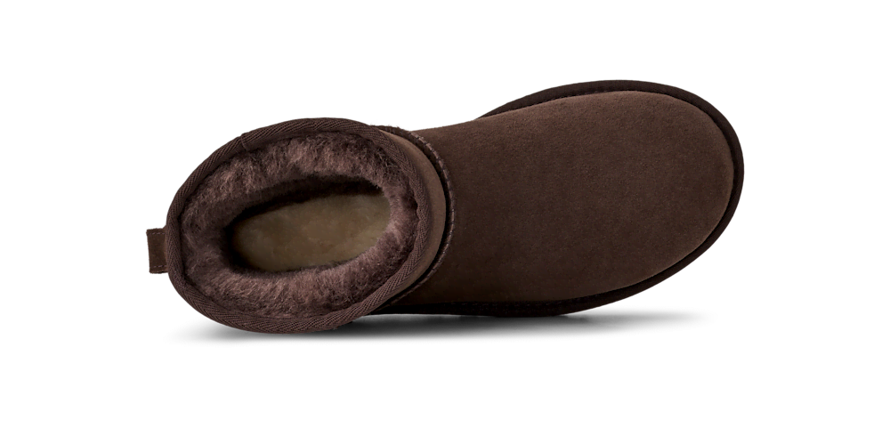 Women's Mini Sheepskin Boot - Dark Indigo