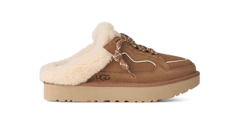 Women's Suede Sneaker Mule - Moonlight