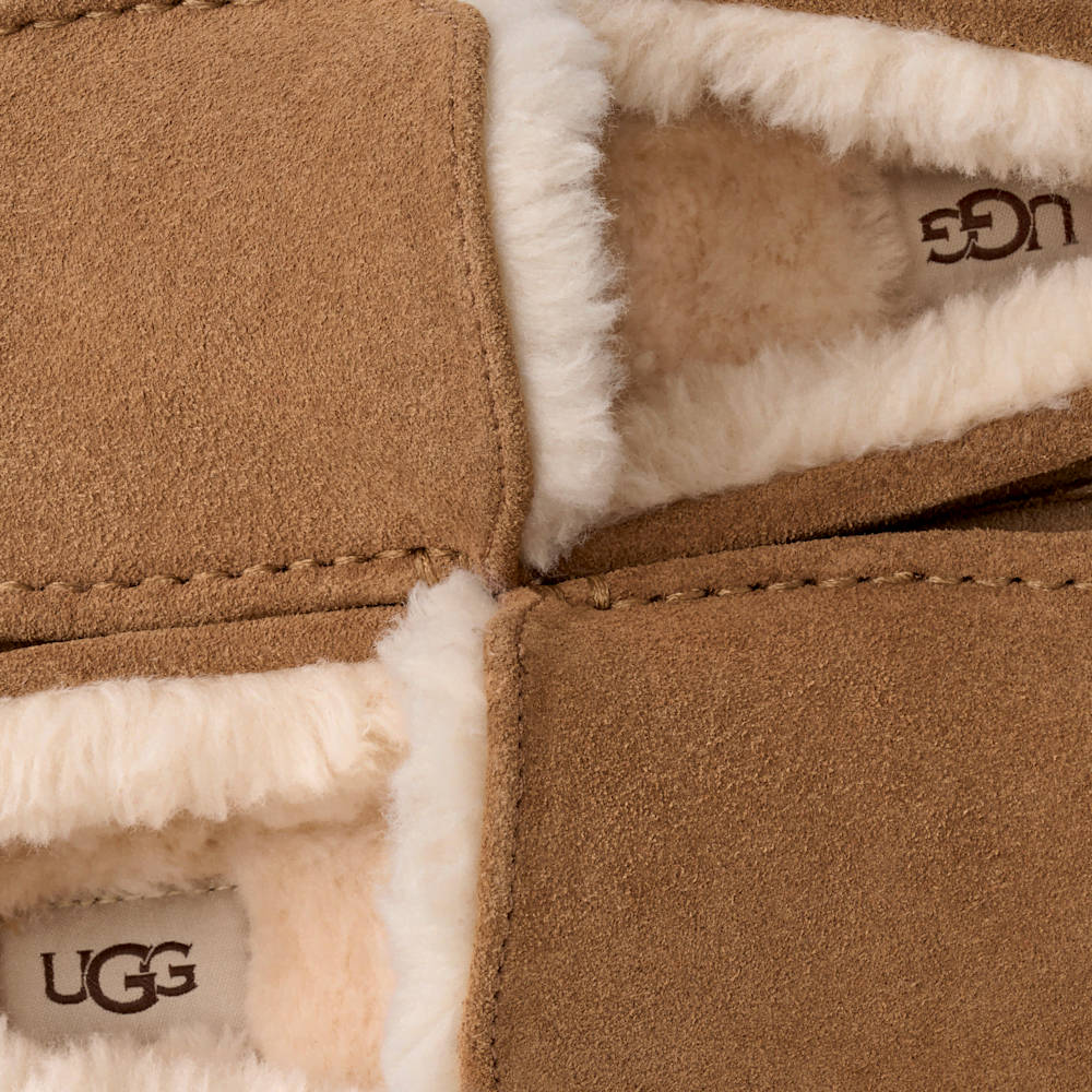 Men's Suede Indoor Outdoor Slipper - Grey