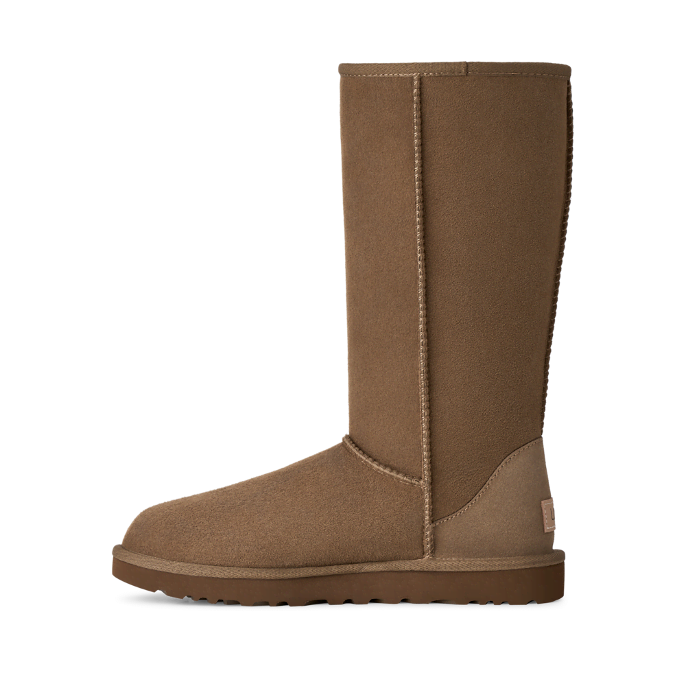 Women's Tall Sheepskin Boot - Black