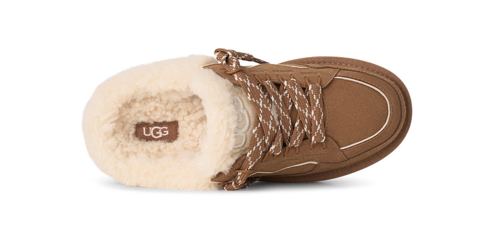 Women's Suede Sneaker Mule - Moonlight