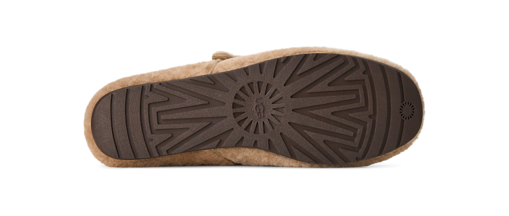 Women's Merino Strap Ballet Flat - Beachwood