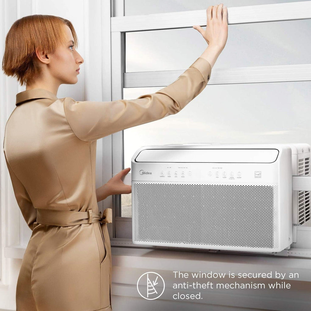 Midea U-Shaped Inverter Window Air Conditioner 12,000 BTU, White - MAW ...