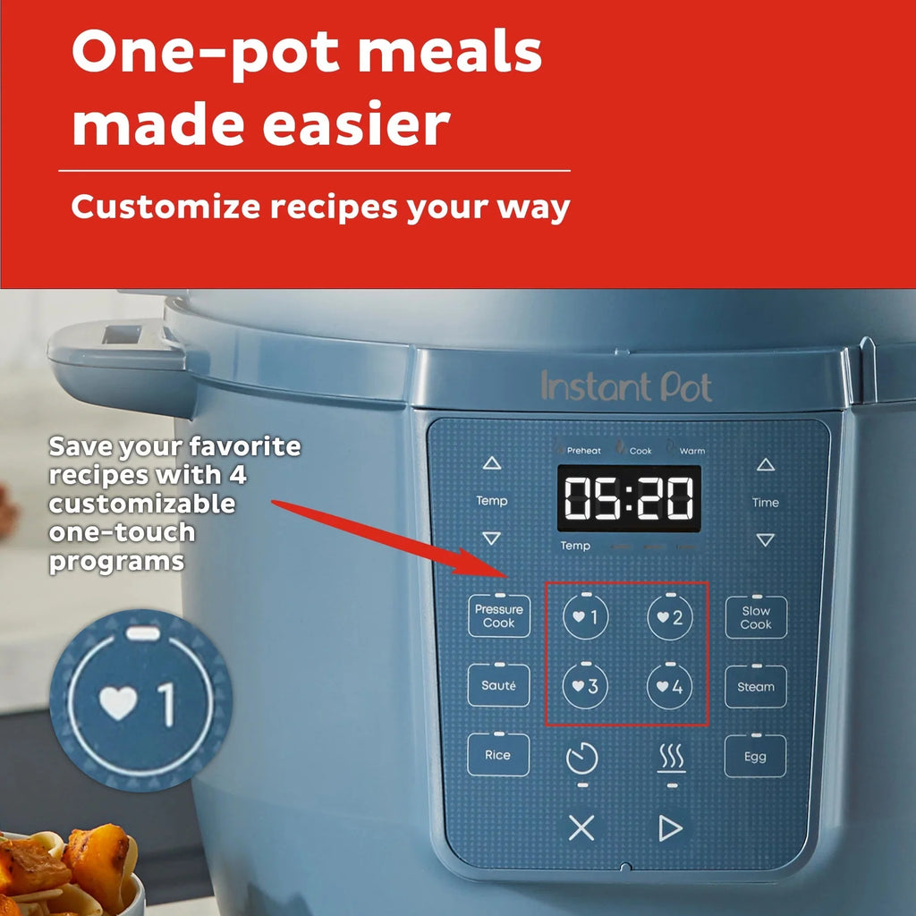Instant Pot 6QT RIO Chef Series 7-in-1 Multi-Cooker, Black