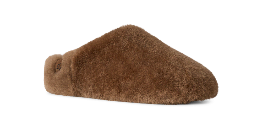 Women's Sheepskin Slip-On Slipper - Blue