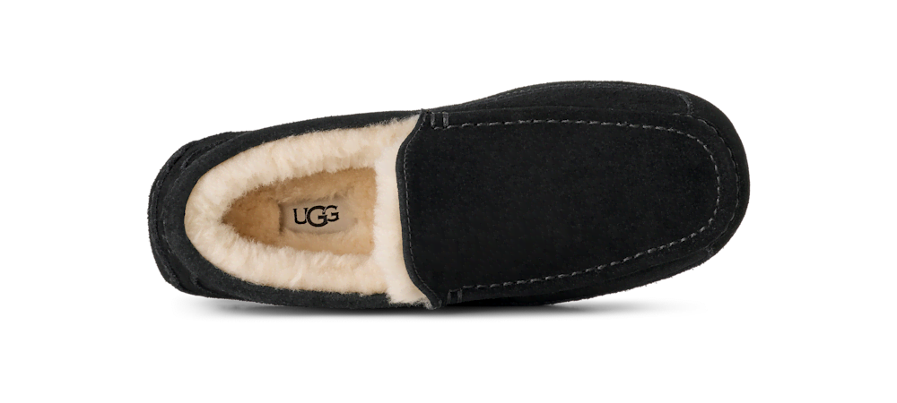 Men's Suede Indoor Outdoor Slipper - Grey