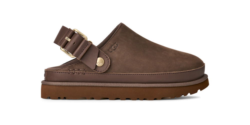 Women's Nubuck Convertible Clog - Mustard