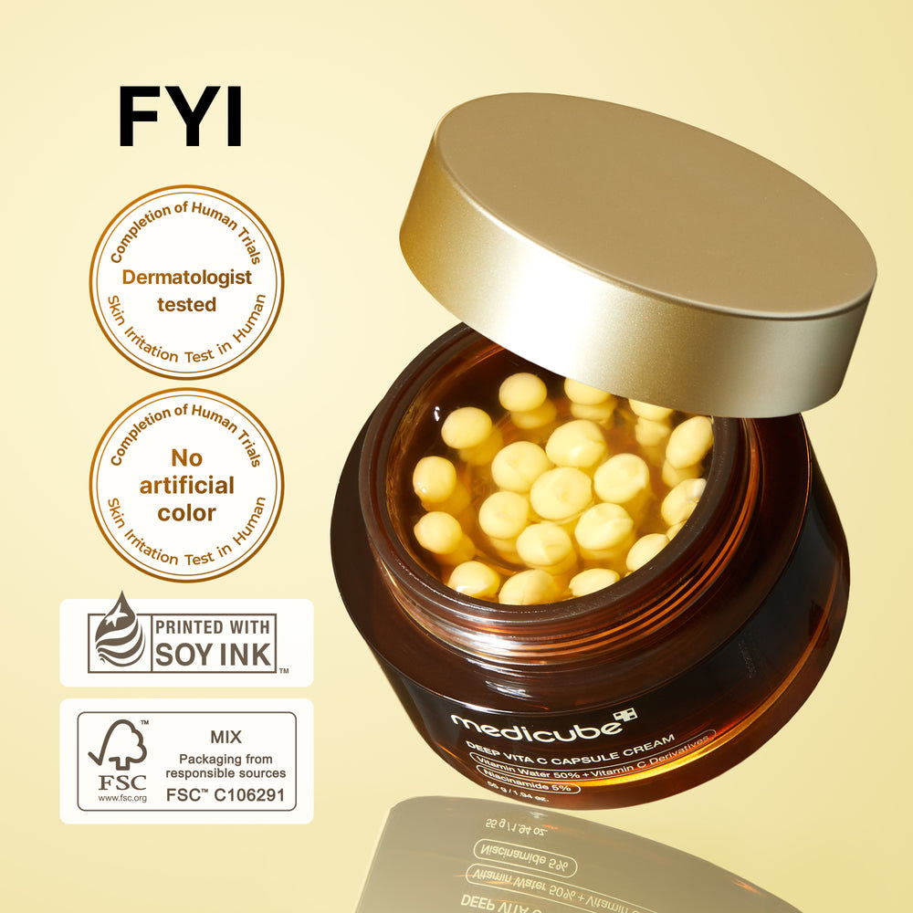 Black Facial Device & Four-Piece Skincare Set