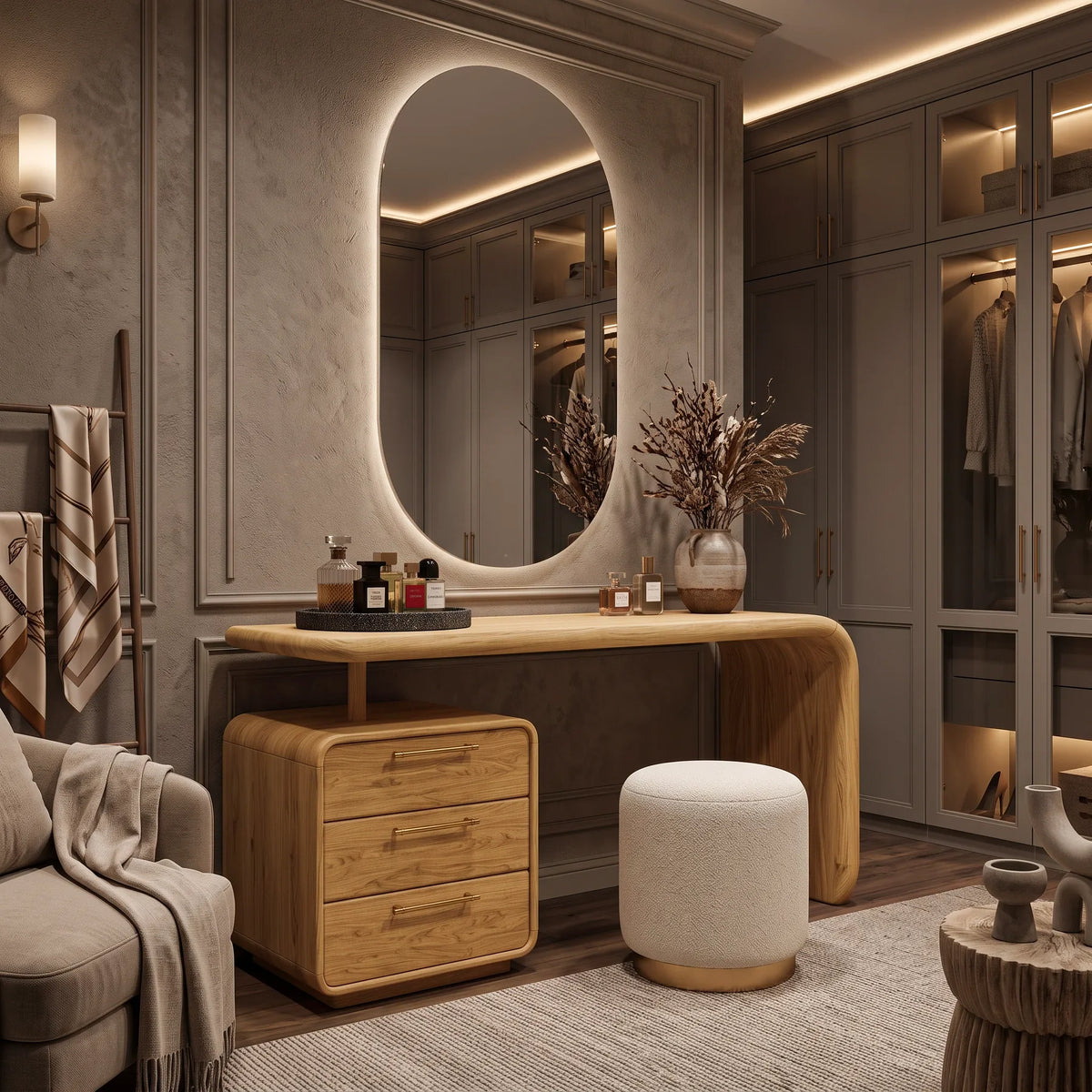 Contemporary Makeup Vanity For Statement Furniture Bedroom
