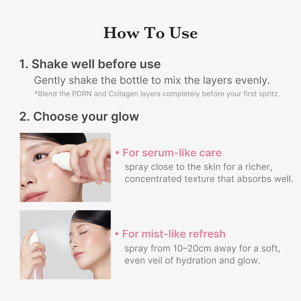 Salmon DNA Collagen Jelly Mist Serum