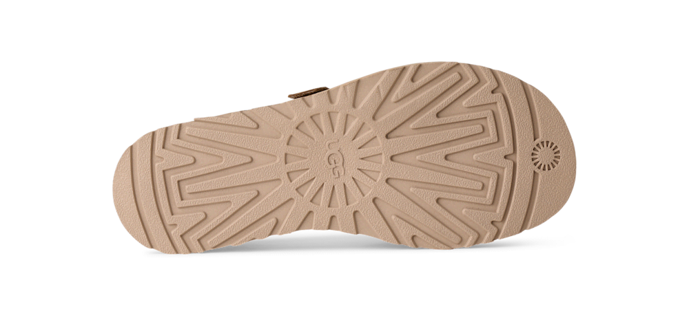 Women's Asymmetrical Toe-Post Sandal - Black