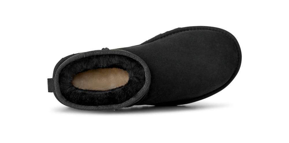 Women's Mini Sheepskin Boot - Dark Indigo