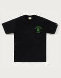 Men's Cotton Camo Graphic T-Shirt - White Blue